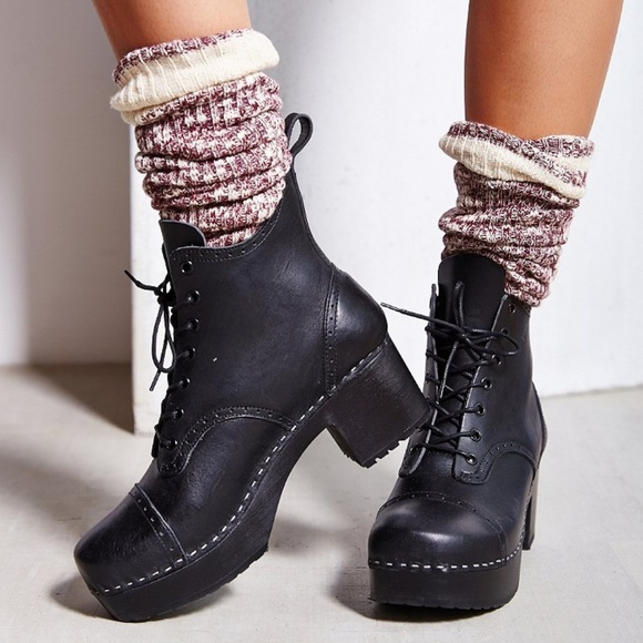 swedish hasbeens lace up boots